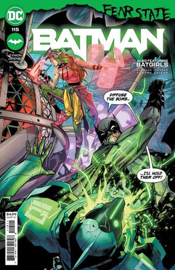 Batman #115 Cover A Jorge Jimenez (Fear State)