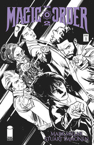 Magic Order 2 #1 (Of 6) Cover B Immonen Black & White (Mature)