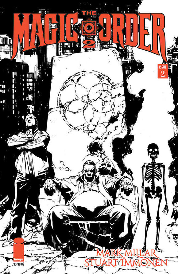 Magic Order 2 #2 (Of 6) Cover B Immonen Black & White (Mature)