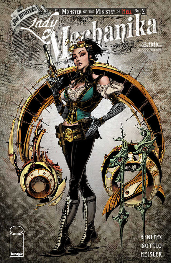 Lady Mechanika Monster Of Ministry #2 (Of 4) Cover A Benitez &