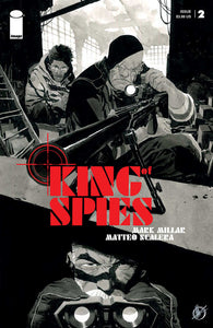 King Of Spies #2 (Of 4) Cover B Scalera Black & White (Mature)