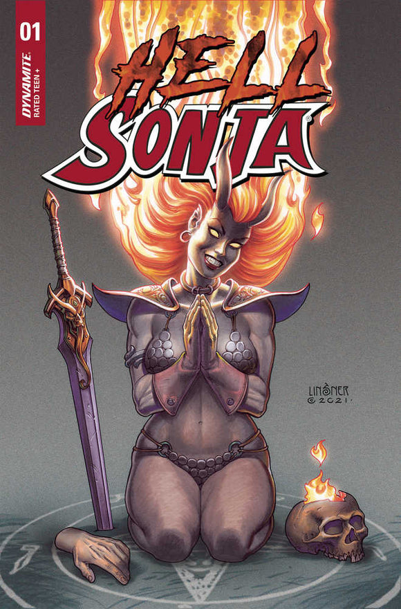 Hell Sonja #1 Cover D Linsner