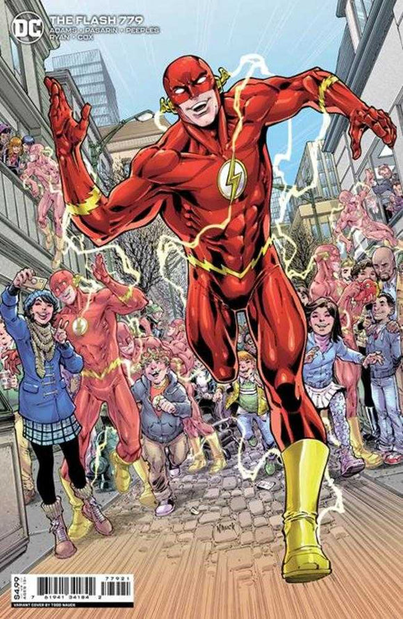 Flash #779 Cover B Todd Nauck Card Stock Variant