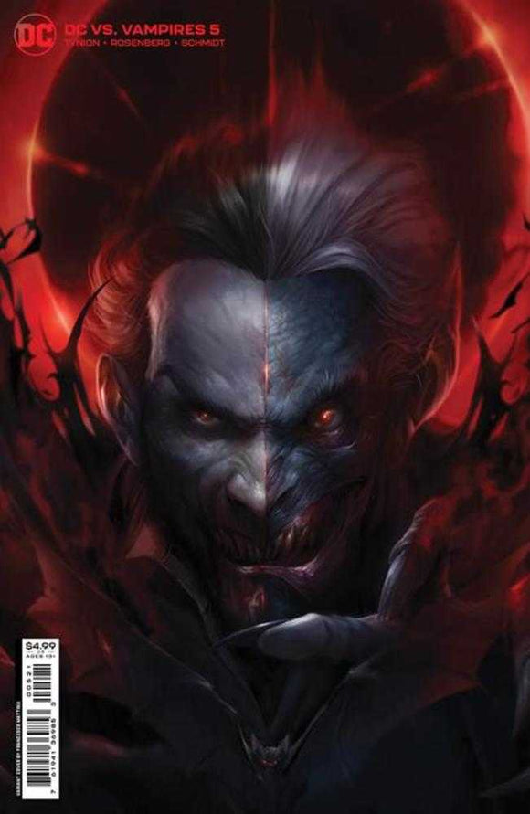 DC vs Vampires #5 (Of 12) Cover B Francesco Mattina Card Stock Variant