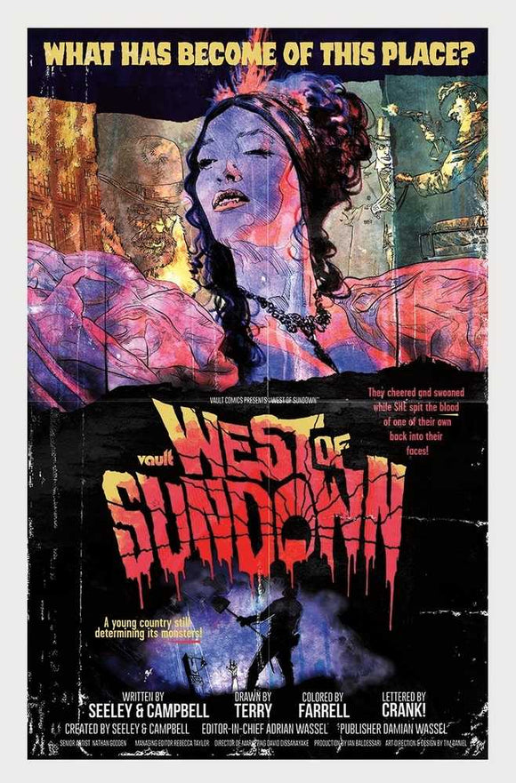 West Of Sundown #1 Cover A Campbell