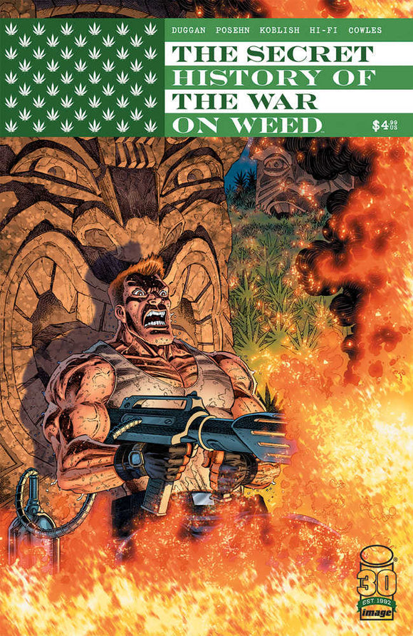 Secret History Of War On Weed Cover A Koblish (Mature)