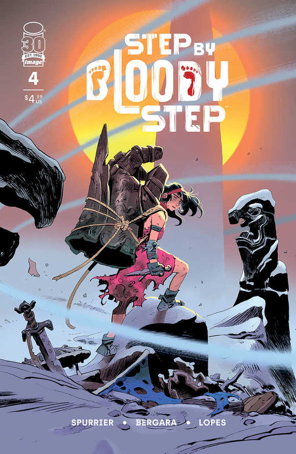 Step By Bloody Step #4 (Of 4) Cover A Bergara