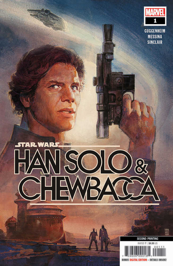 Star Wars Han Solo Chewbacca #1 2ND Printing Messina Variant