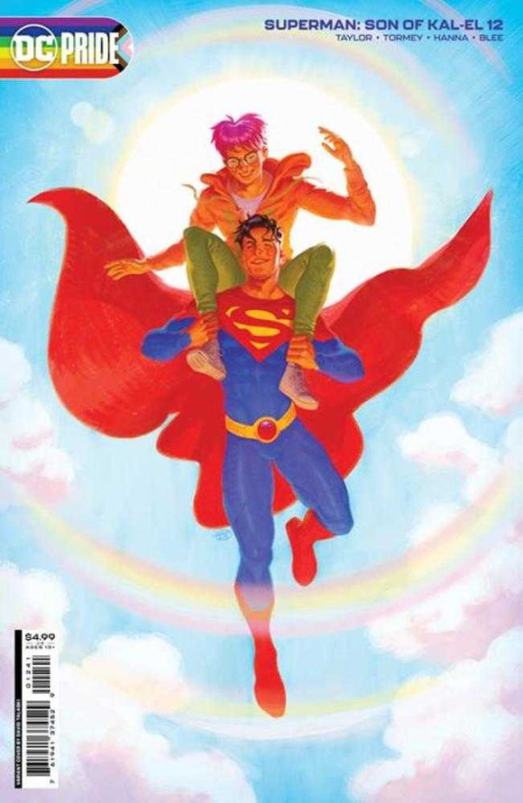 Superman Son Of Kal-El #12 Cover C David Talaski Pride Month Card Stock Variant