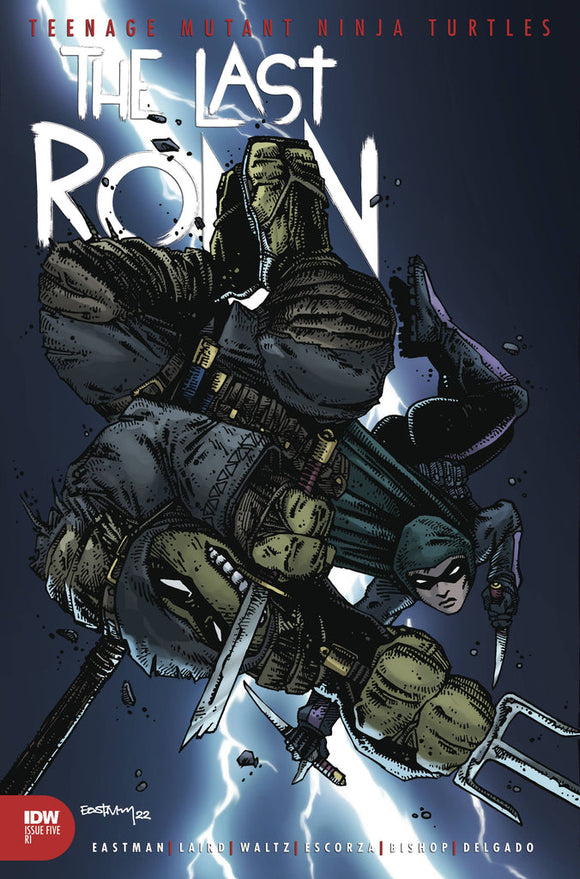 Teenage Mutant Ninja Turtles The Last Ronin #5 (Of 5) Cover B 10 Copy Variant Edition Eastman (Ne